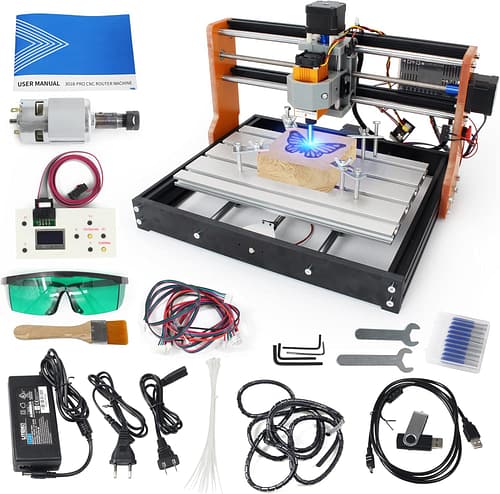 CNCTOPBAOS 2 in 1 CNC 3018 Pro with 5.5W 5500mW Module CNC Router and Laser Combo Machine -2025