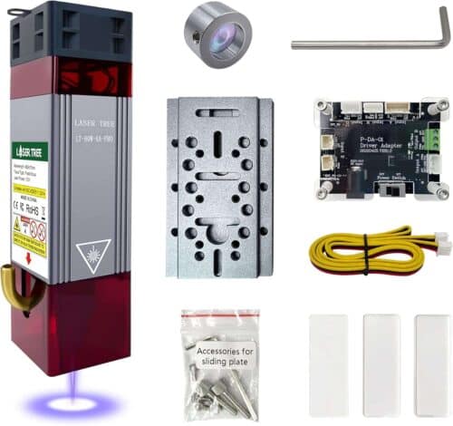 Laser Tree Laser Module with Air Assist, 80W Laser Engraving Cutting Modules
