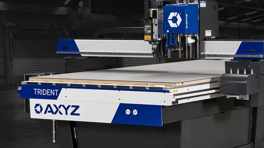 Axyz Trident Series 5 Axis CNC Router