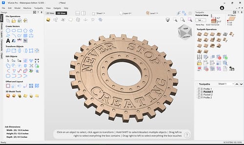 VCarve Pro CNC Software