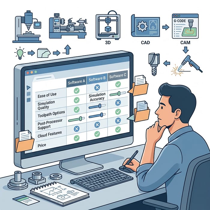 How to Choose the Right CNC Software for Your Needs