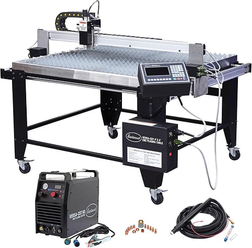 Eastwood Versa Cut 4x4 CNC Plasma Cutting Machine with CNC Cut 60, Machine Torch and Consumables Kit