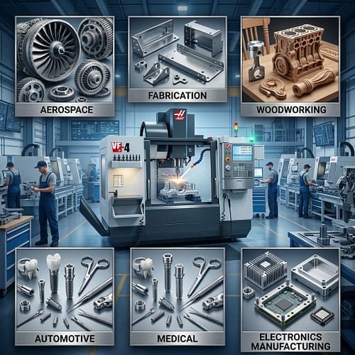 CNC Machines by Industry