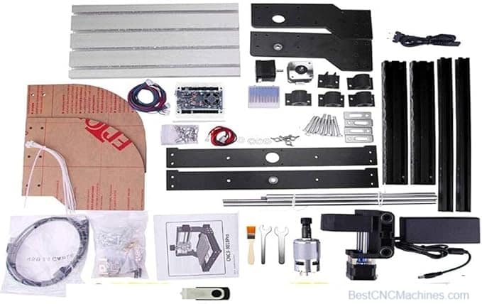 CNCTOPBAOS CNC 3018 Pro Max CNC Machine Included Parts